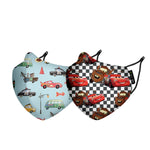 Nirvana Range Anti Pollution Mask for Kids & Adults Pack of 2-Cars