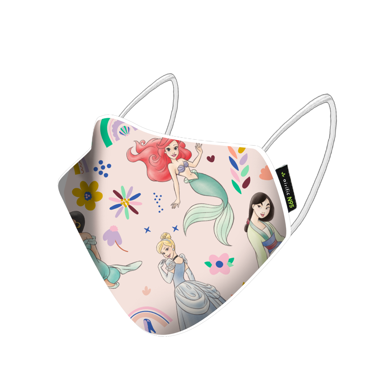 Airific Disney Washable and Reusable Mask | Anti Pollution Mask-Pink Princess