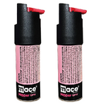 Mace Pepper Spray Twist Lock Self Defense Pepper Spray | Shoots Pepper Spray Up to 10ft Range for Men & Women-Pink (Pack of 2)
