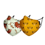 Nirvana Range Anti Pollution Mask for Kids & Adults Pack of 2-Simba and Pumba
