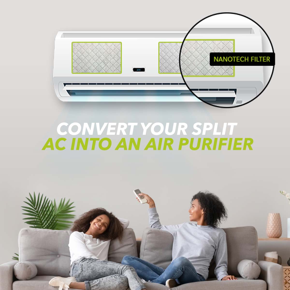 Nanotech Split AC Filter