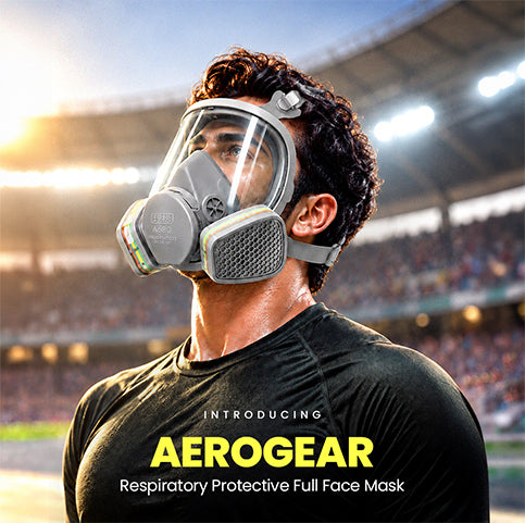 Aerogear Respiratory Protective Full Face Mask (7600) | CE certification