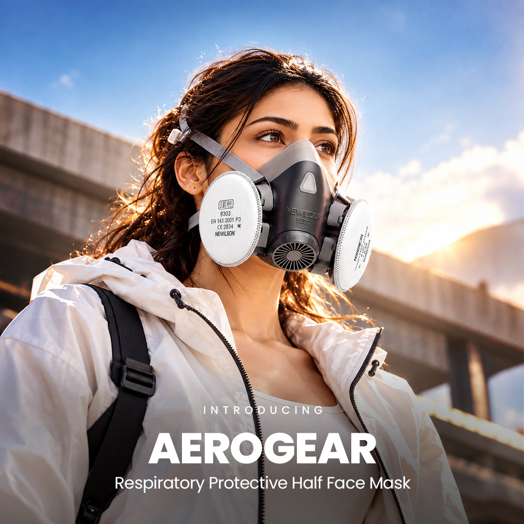 Aerogear Respiratory Protective Half-Face Mask (5200 ) | CE certification
