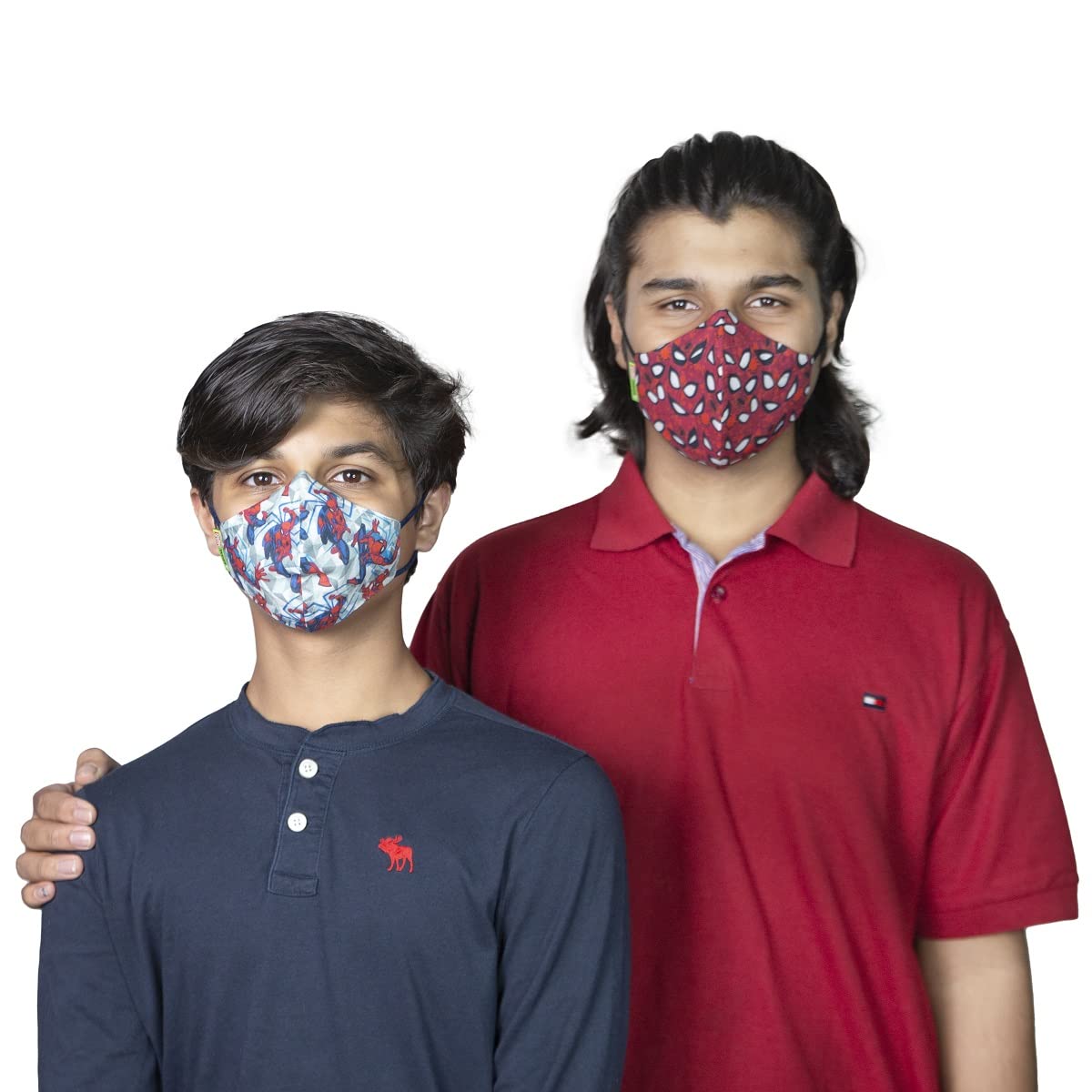 Nirvana Range Anti Pollution Mask for Kids & Adults Pack of 2-Focus and Spidey Sense