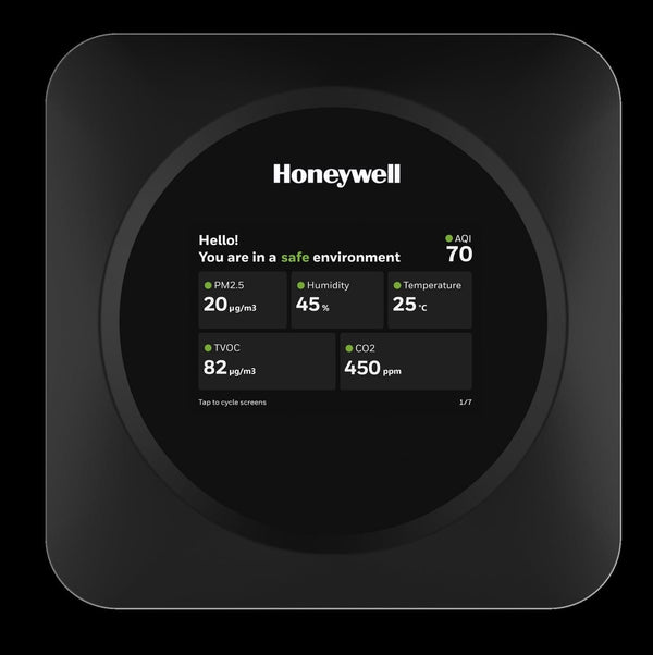 Honeywell Indoor Air Quality Monitor-White