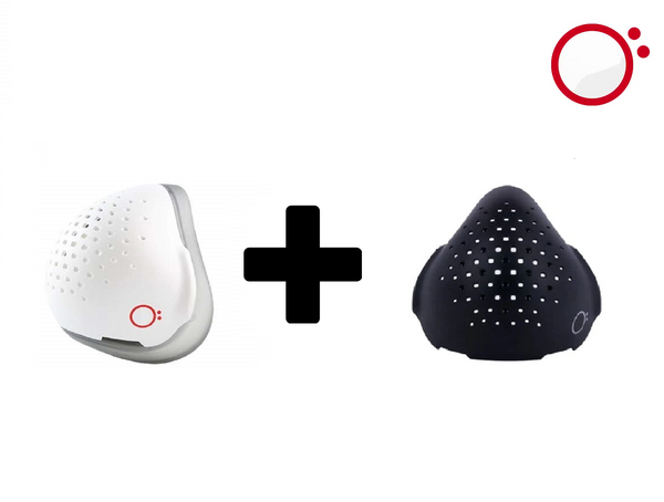 O2 Curve Shell Mask, Anti Pollution Mask Online India - Nirvana Being