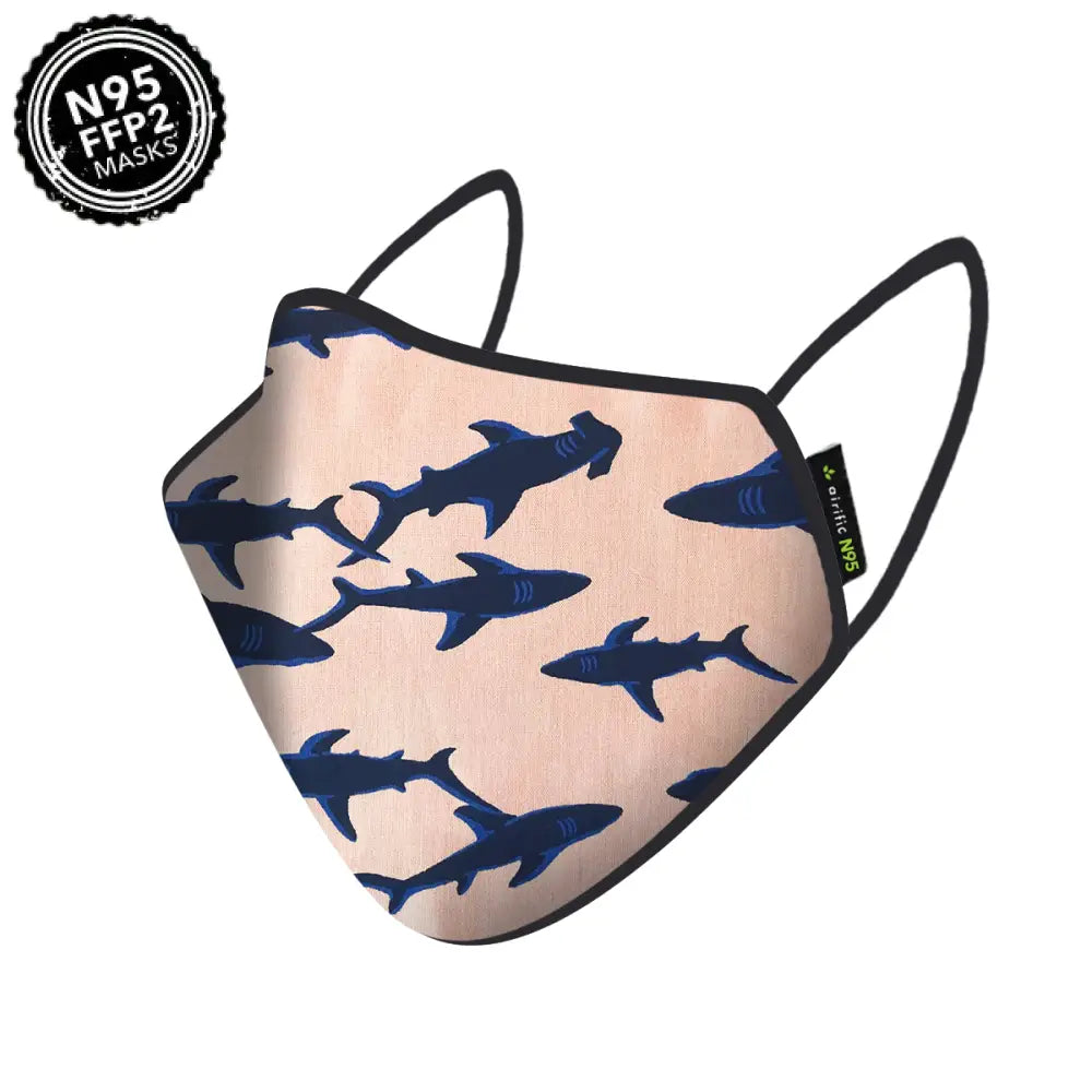 Airific 2.0 N95 - FFP2 Washable & Reusable | Anti Pollution Mask - Sharks Mask