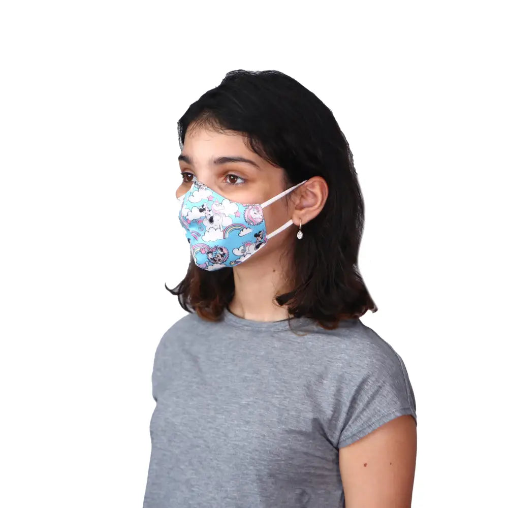 Airific N95 - FFP2 | Disney Washable & Reusable - Anti Pollution Mask - Minnie Unicorn Mask