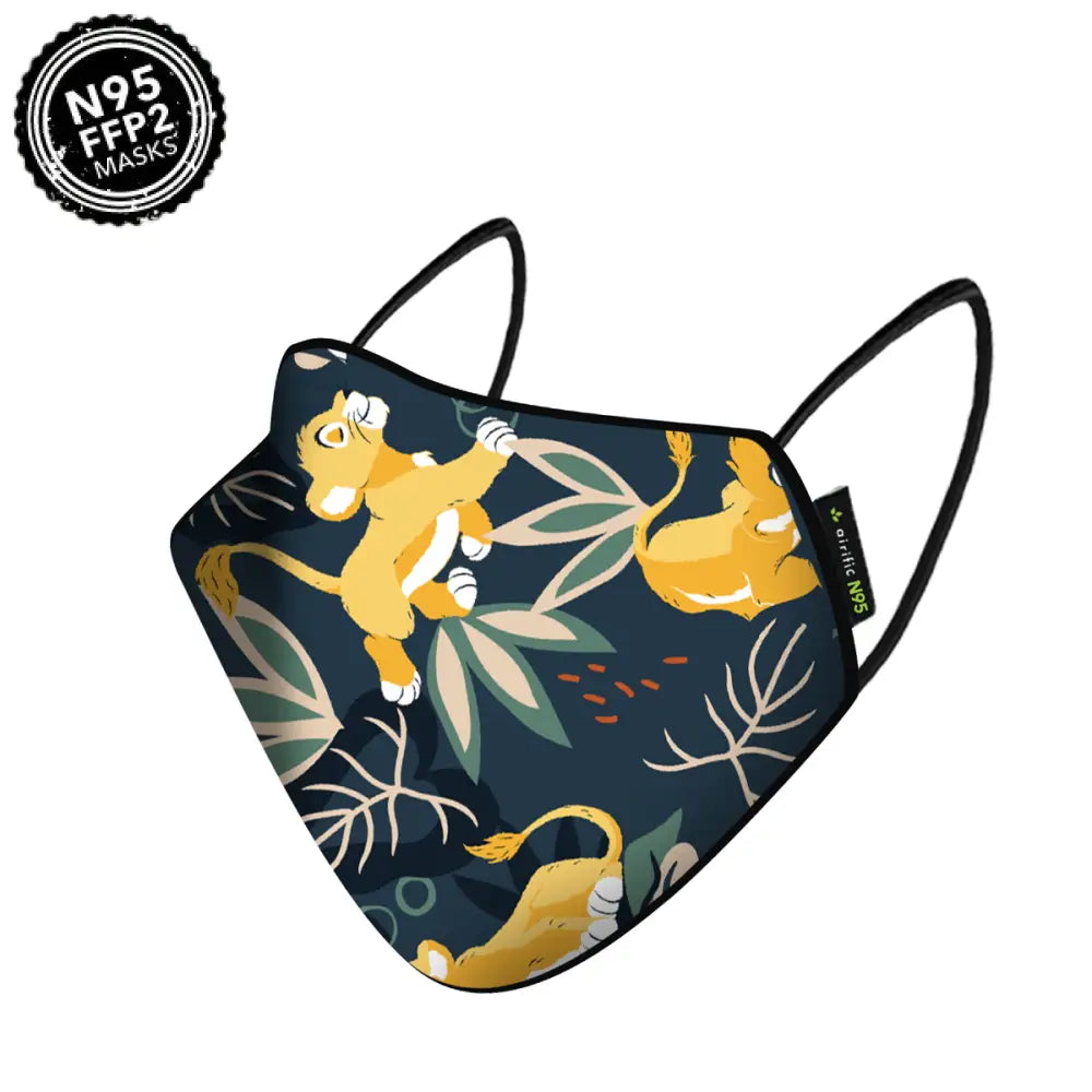 Airific N95 - FFP2 | Disney Washable & Reusable - Anti Pollution Mask - Simba Mask