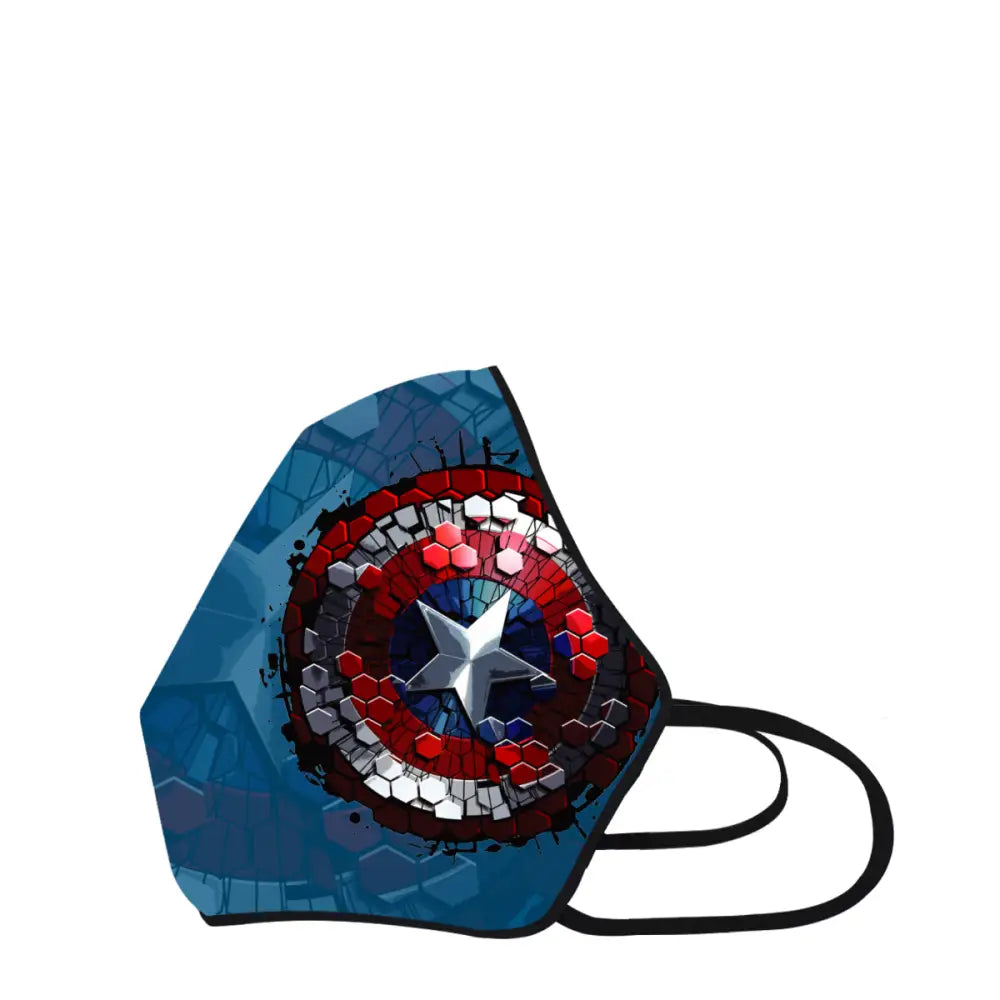 Anti Pollution Mask-Captain America Shield