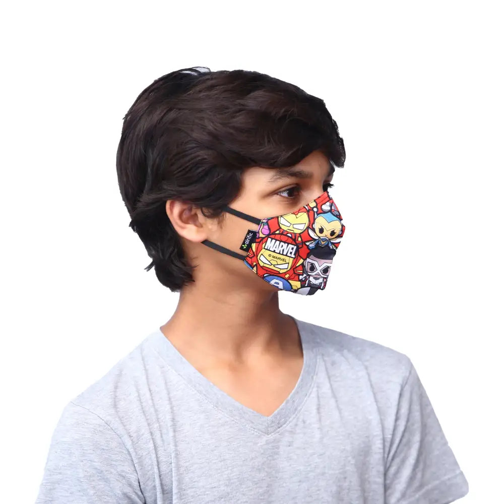 Anti Pollution Mask-Mini Avengers