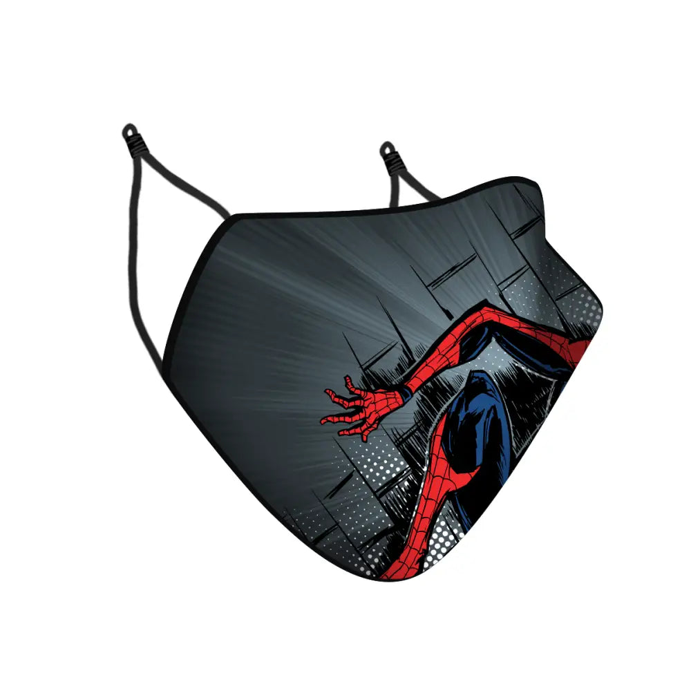 Anti Pollution Mask-Spiderman Brick Wall
