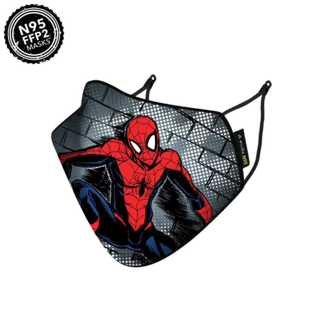 Anti Pollution Mask-Spiderman Brick Wall