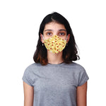 Nirvana Disney N95 - FFP2 Anti Pollution Mask for Kids & Adults Pack of 2-Belle and Beauty and Beast