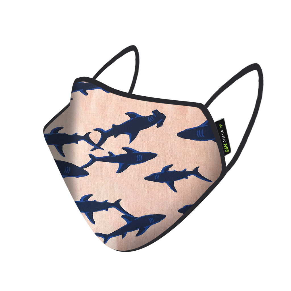Airific 2.0 Washable and Reusable Mask | Anti Pollution Mask-Sharks