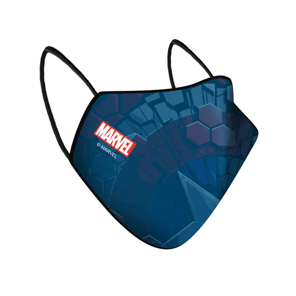 Airific Marvel Washable and Reusable Mask | Anti Pollution Mask-Captain America Shield