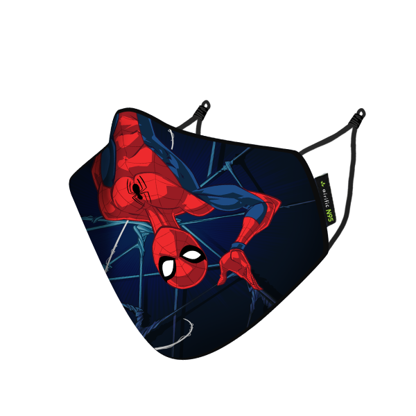 Airific Marvel Washable and Reusable Mask | Anti Pollution Mask-Spiderman