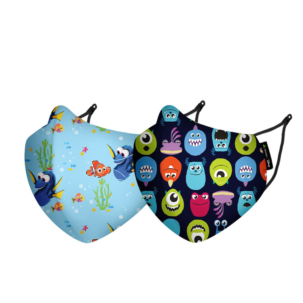 Nirvana Range Anti Pollution Mask for Kids & Adults Pack of 2
