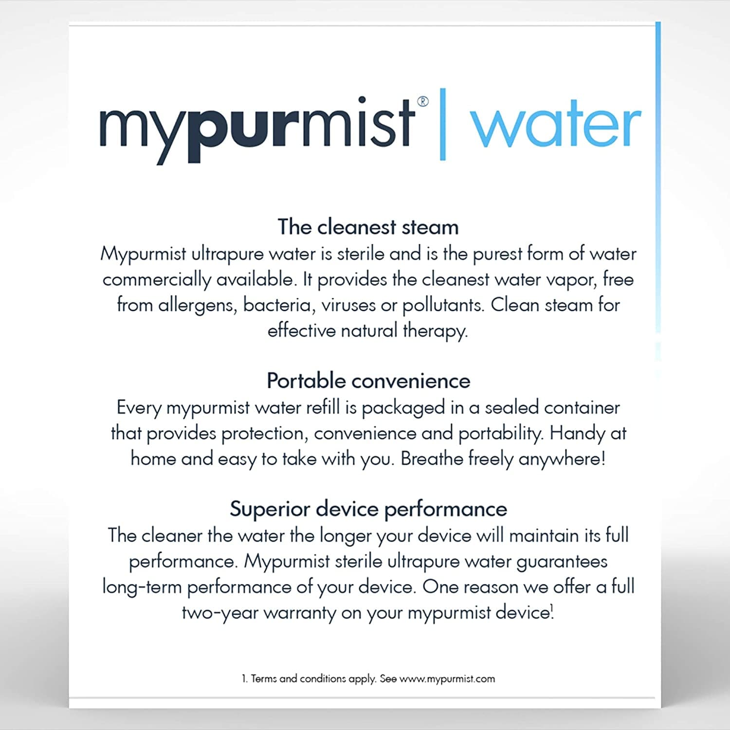 Ultrapure Sterile Water f