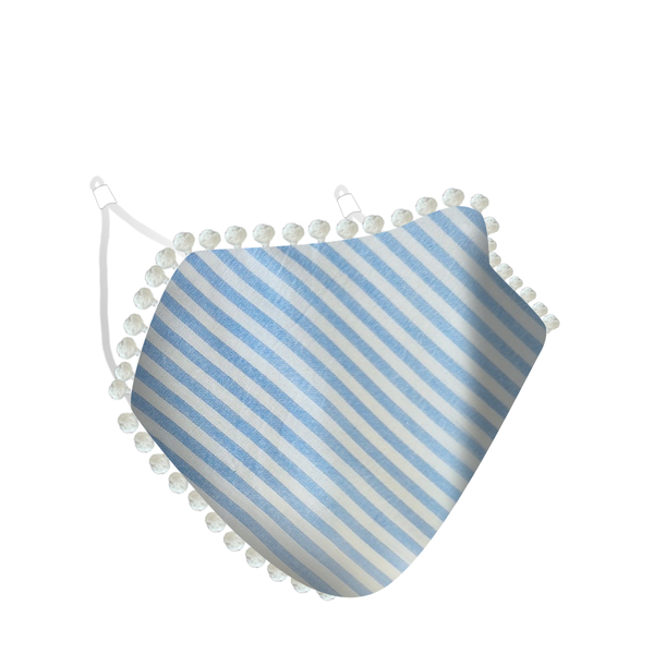 Airific 2.0 Washable and Reusable Mask | Anti Pollution Mask-Blue Stripes