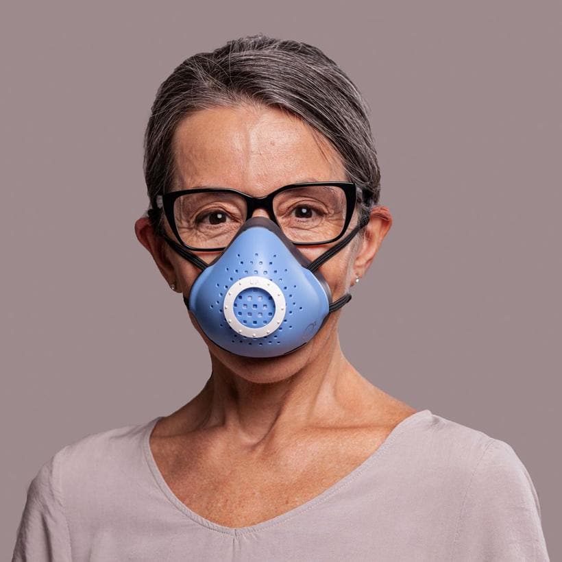 O2 Curve Adapter for Surgical Mask