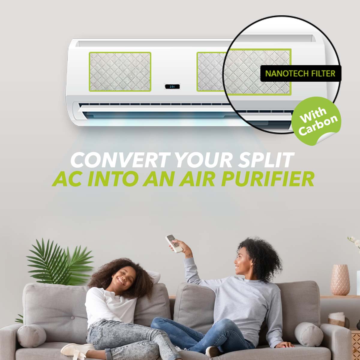 Nanotech Split AC Filter